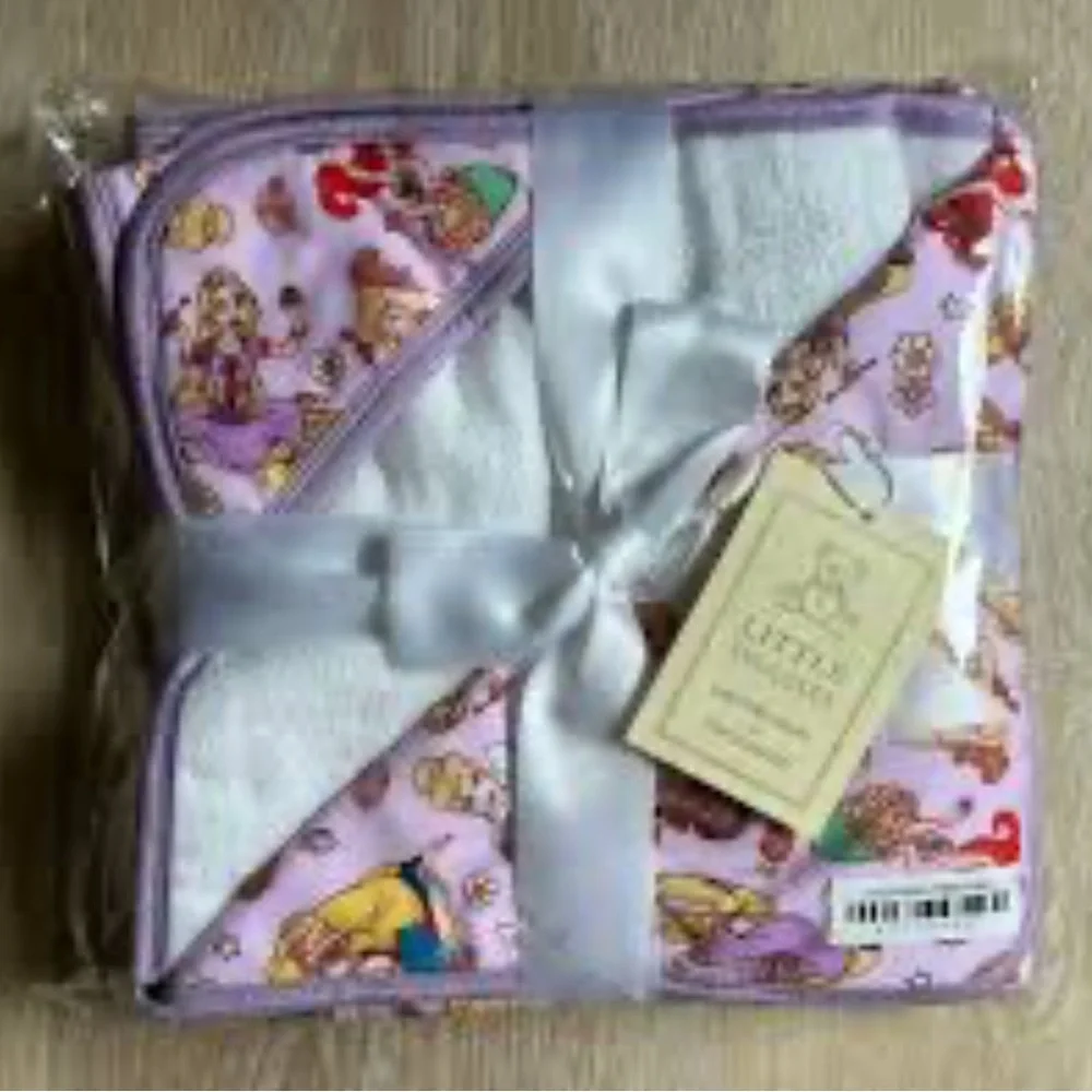 Little Snuggles Princess Bamboo Blanket Towel